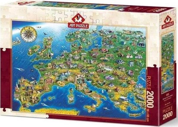 Art Puzzle Art 5484 Dünya Harikaları 2000 Parça Puzzle - Image 1