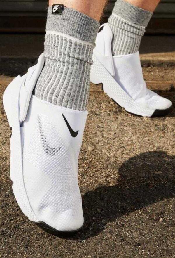 Go Flyease Kadın Beyaz Sneaker/ Spor Ayakkabı- eller serbest - Image 1
