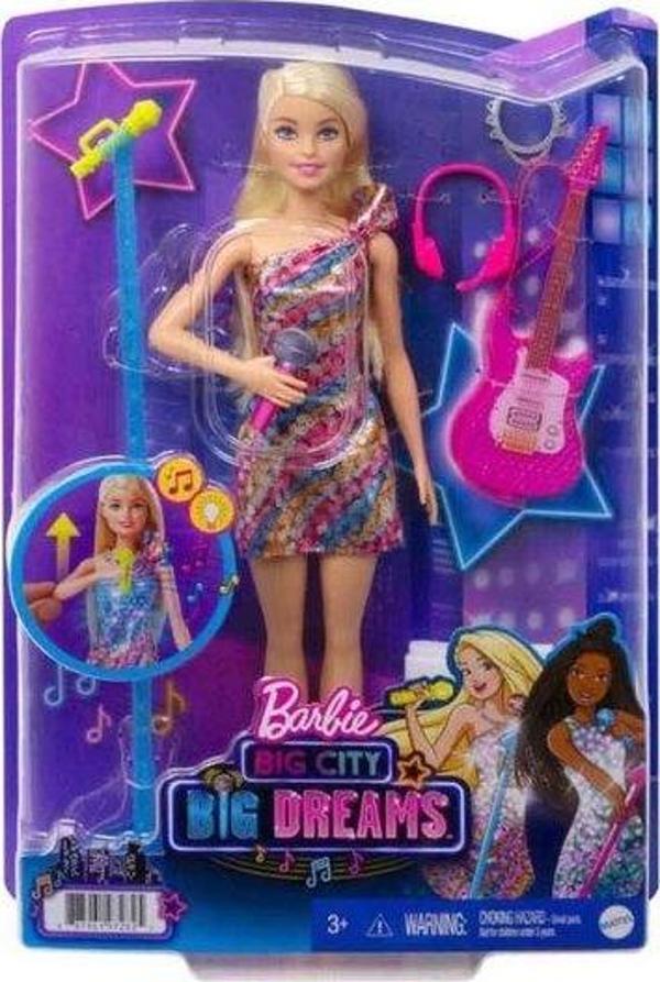 Barbie GYJ23 Malibu Şarkıcı Bebek Büyük Şehir Büyük Hayaller Serisi  - Image 1