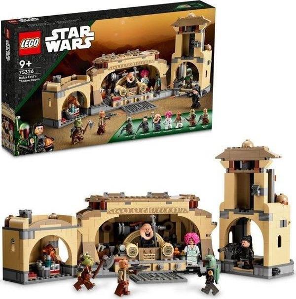 Lego Starwars Boba Fettin Taht Odası 75326 - Image 1