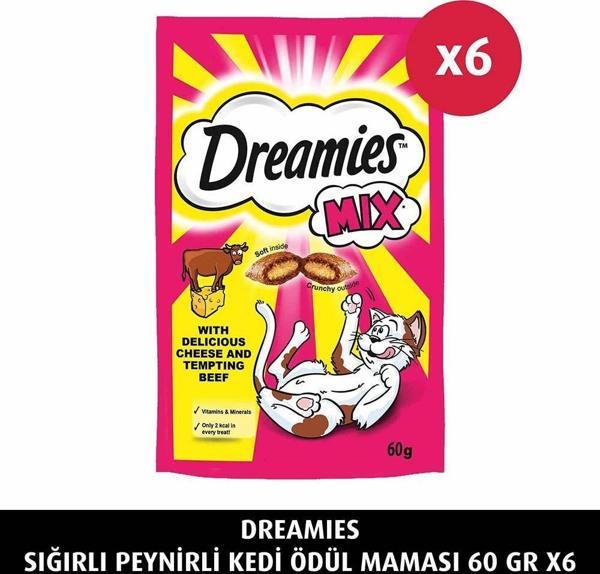 DREAMİES   SIĞIRLI PEYNİRLİ 60 GR 6X - Image 1