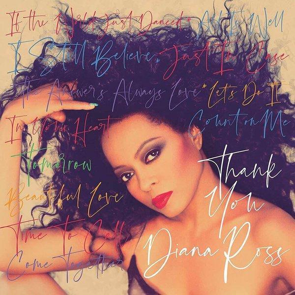 Decca Diana Ross Thank You Plak - Image 1