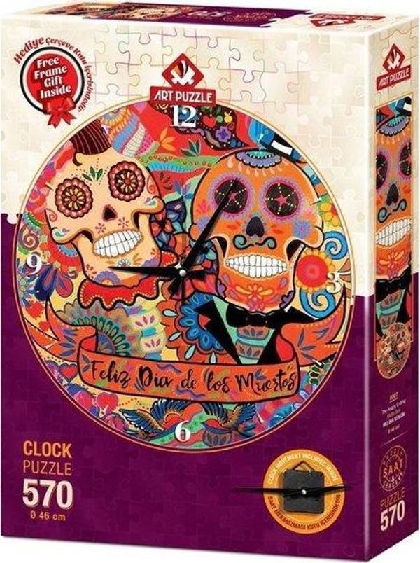 Art Puzzle Mutlu Son 570 Parça Saat Puzzle 5007 - Image 1