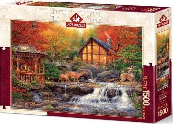 Art Puzzle Hayatın Renkleri 1500 Parça Puzzle 5396 - Image 1
