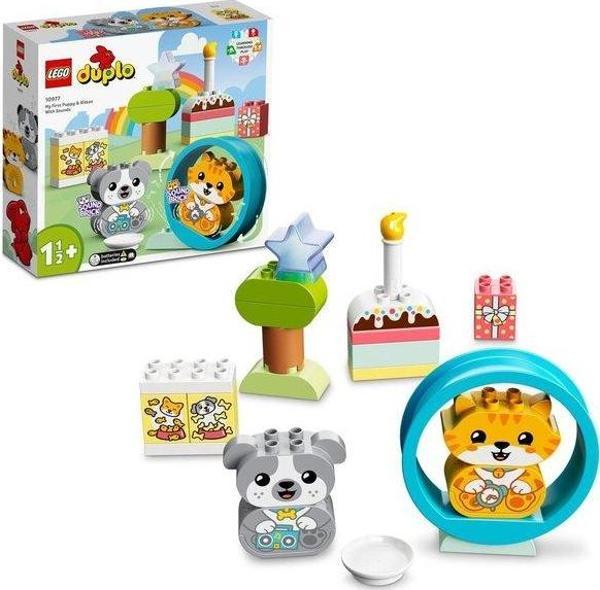LEGO Duplo Sesli İlk Yavru Köpeklerim ve Yavru Kedim 10977 - Image 1
