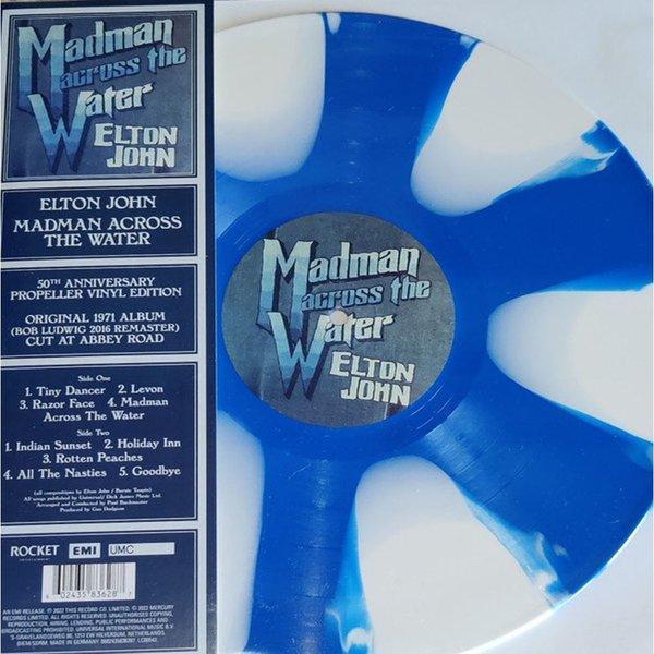 Virgin Records Elton John Madman Across The Water (Colour Vinyl) Plak - Image 1