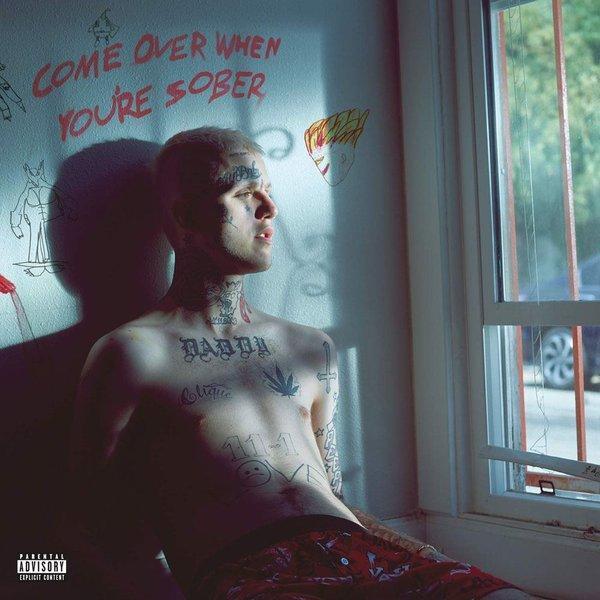 Columbia Lil Peep Come Over When You're Sober Pt. 1 & Pt. 2 (Limited Edition) (Pink & Black Vinyl) Plak - Image 1