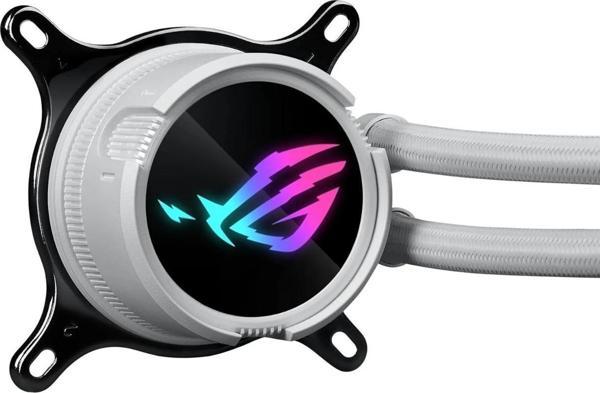 Asus ROG Strix LC III 240 ARGB White Edition 240mm İşlemci Sıvı Soğutucusu Beyaz 90RC00S2-M0UAY0 - Image 1