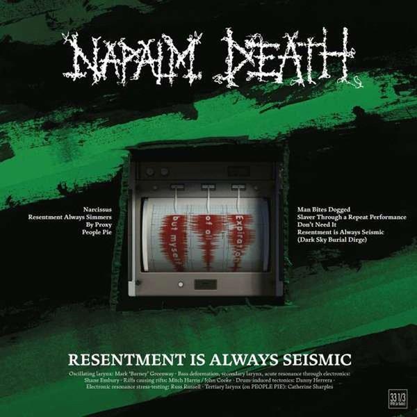 Güneş Müzik Napalm Death Resentment is Always Seismic: A Final Throw Of Throes Plak - Image 1