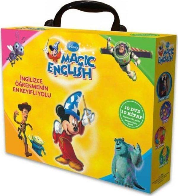 Magic English Çocuklar İçin İngilizce set - Pusula Yayıncılık - Image 1