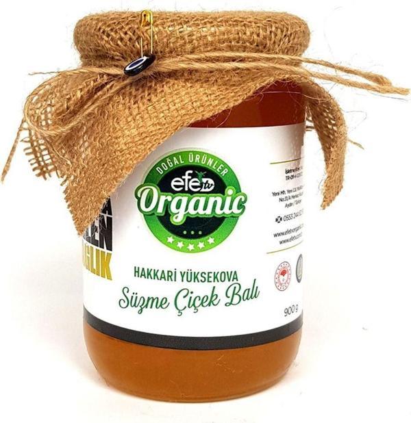 Efe Organic Doğal Çiçek Balı 900 Gram - Image 1