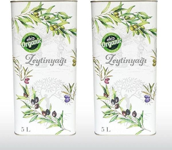 Efe Organic Ultra Natural Sızma Zeytinyağı 10 Lt Teneke - Image 1