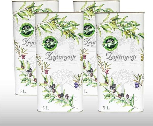 Efe Organic Ultra Natural Sızma Zeytinyağı 20 Lt Teneke - Image 1