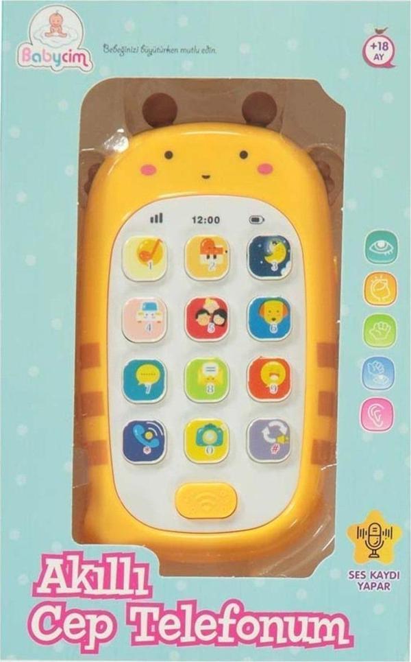 Babycim Ses Kayıt Eden Neşeli Akıllı Telefon - Image 1