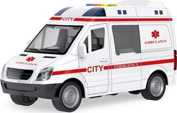 Vardem Sürtmeli Sesli Ve Işıklı Kapıları Açılan Ambulans - Image 1