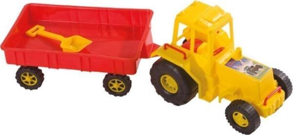 Güçlü Plastik Büyük Römorklu Traktör - Image 1