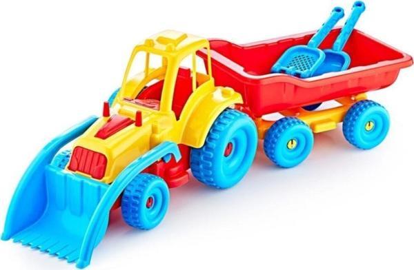 Güçlü Plastik Lüks Römorklu Kepçeli Traktör 2108 D:9 - Image 1