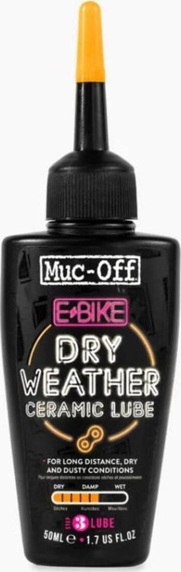 Muc-Off E-Bike Dry Weather Ceramic Zincir Yağı 50 Ml - Image 1