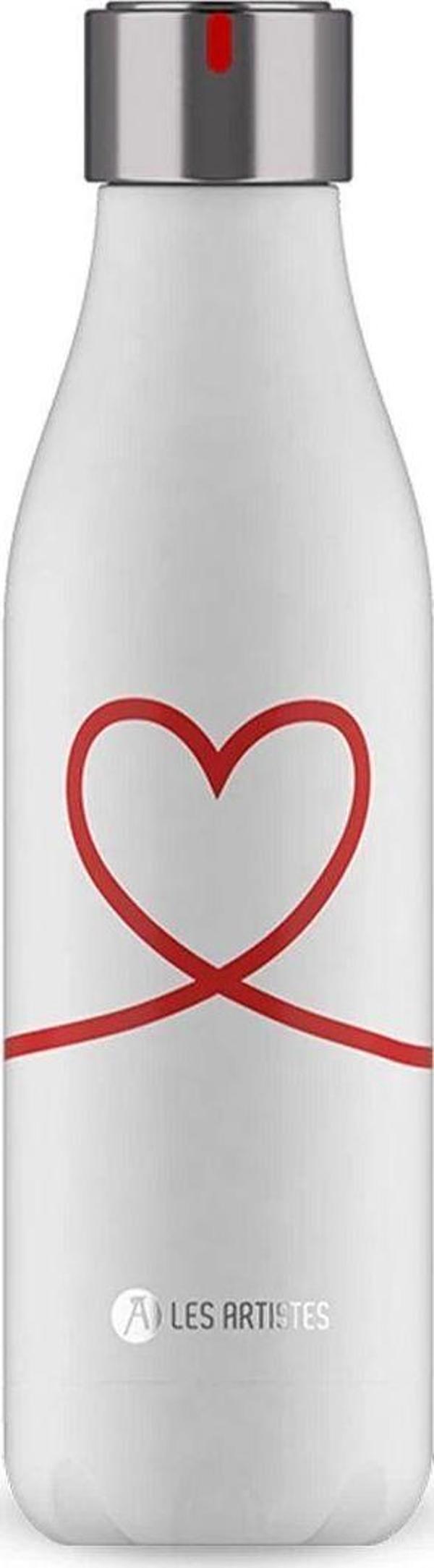 Les Artistes Paris Isı Yalıtımlı Çelik Termos Matara 500Ml Love -24 - Image 1