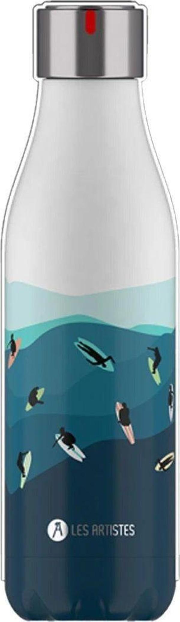 Les Artistes Paris Isı Yalıtımlı Çelik Termos Matara 500Ml Surf -24 - Image 1