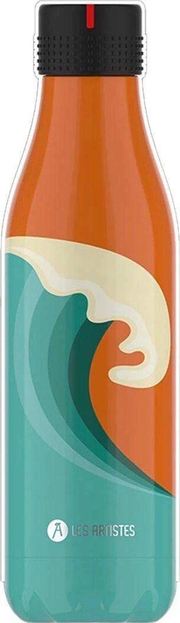 Les Artistes Paris Isı Yalıtımlı Çelik Termos Matara 500Ml Wave -24 - Image 1