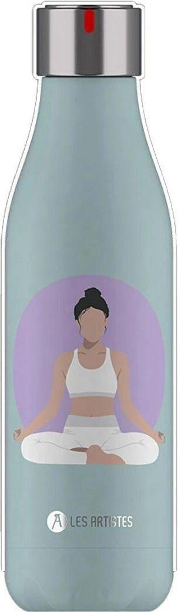 Les Artistes Paris Isı Yalıtımlı Çelik Termos Matara 500Ml Wellness -24 - Image 1
