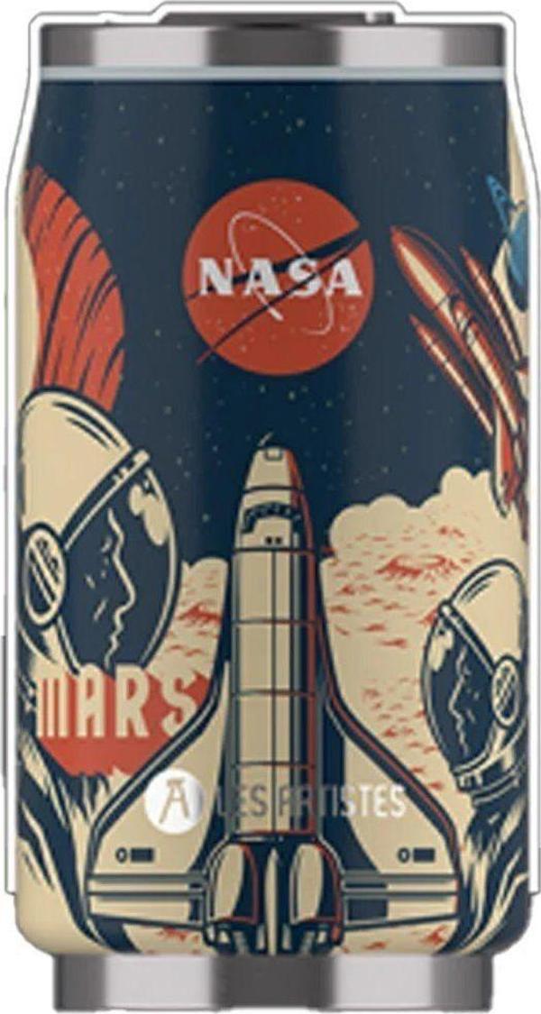 Les Artistes Paris Isı Yalıtımlı Kutu Çelik Termos Matara 280Ml Nasa -24 - Image 1