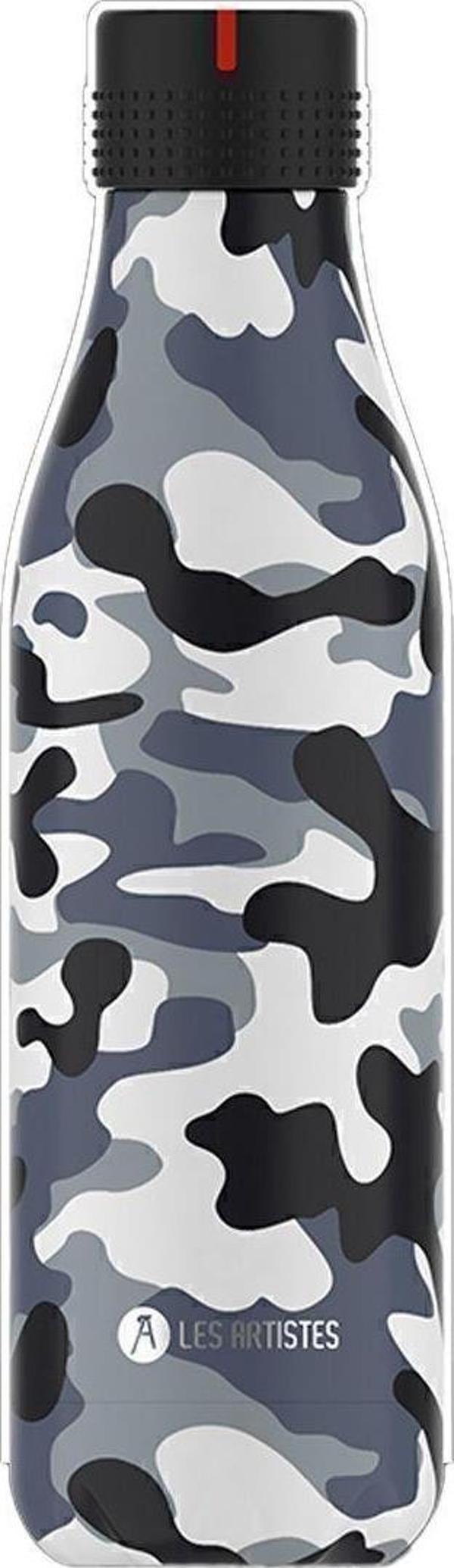 Les Artistes Paris Isı Yalıtımlı Çelik Termos Matar 500Ml Camouflage 3+ Yaş Çok Renkli - Image 1