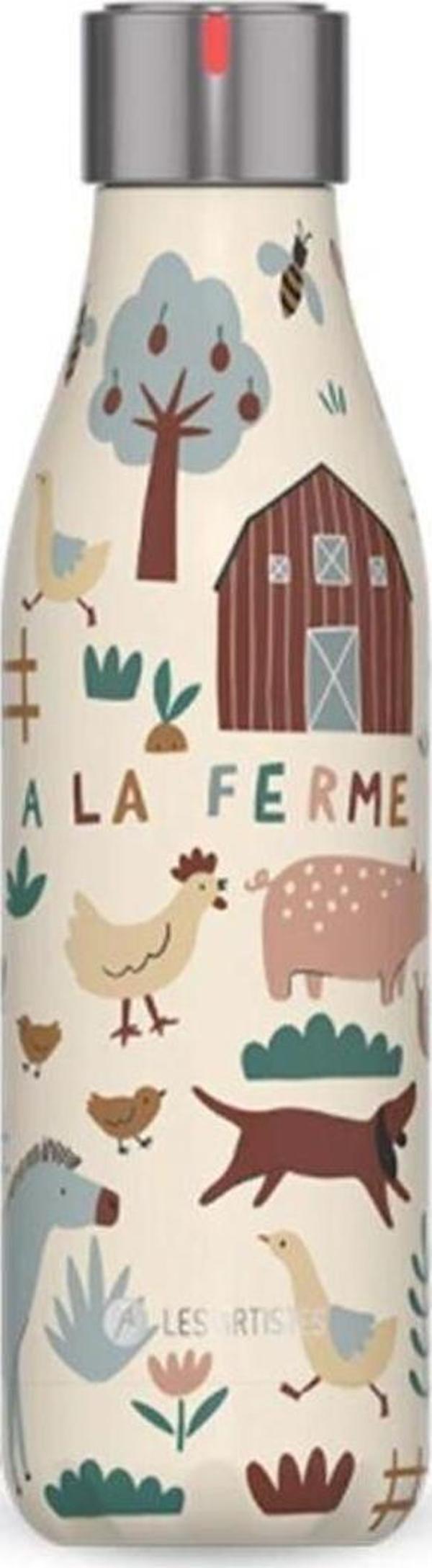 Les Artistes Paris Isı Yalıtımlı Çelik Termos Matara 500Ml Farm - Image 1