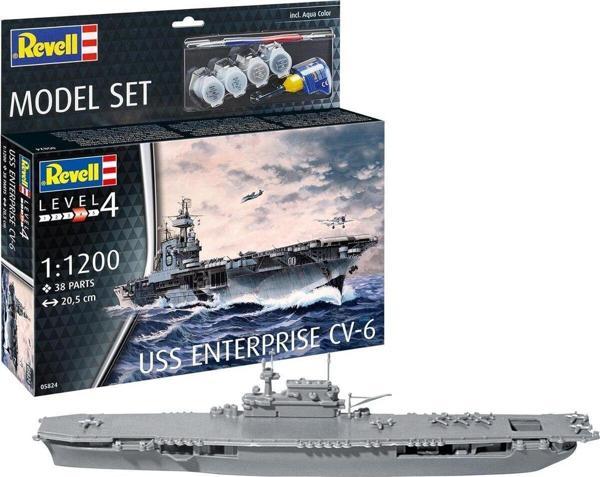 Revell Model Set Uss Enterprise Cv-6, Oyuncak - Image 1