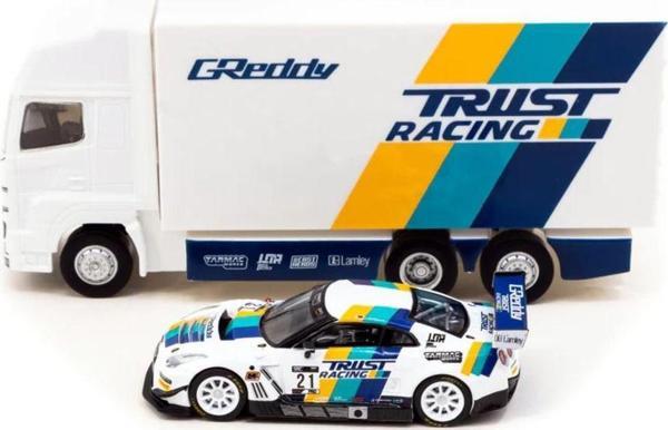 Tarmac Works 1:64 Nissan Gt-R Nısmo Gt3 Gt World Challenge Asia E-Sports 2020With Plastic Truck Gtr - Image 1