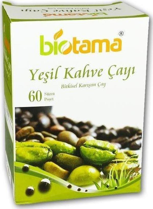 BIOTAMA 60LI YEŞIL KAHVE ÇAYI - Image 1