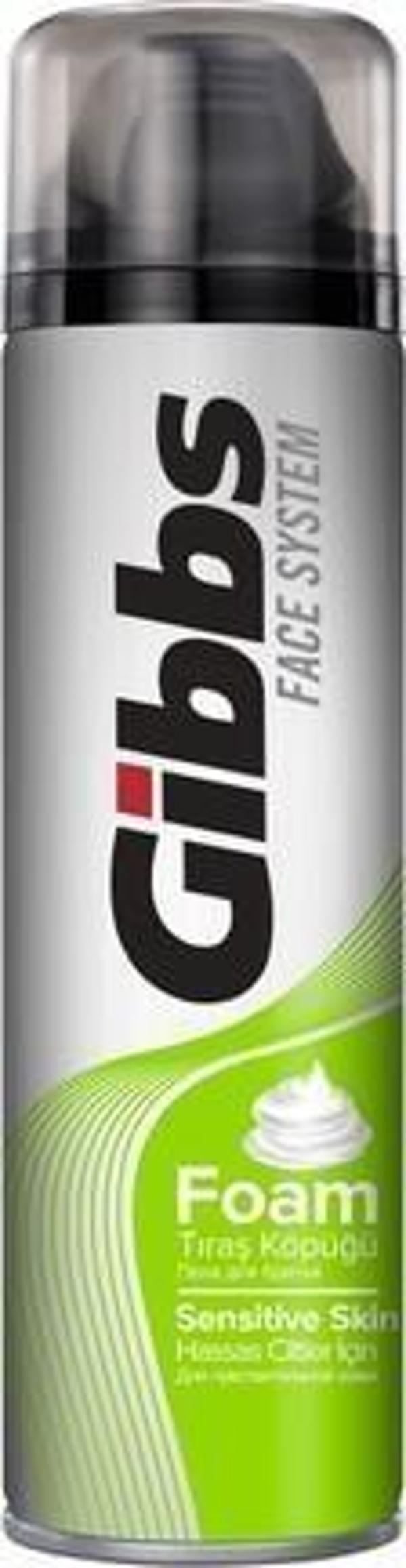 Arko Gibbs Tıraş Köpüğü 200 ml Hassas Cilt - Image 1