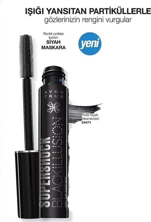 Avon True Supershock Black Illiusion Maskara 10 ml Mesmerized - Image 1