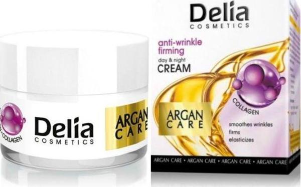 Delia Argan Care Collagen Anti-Wrinkle 50Ml Krem 24h - Image 1