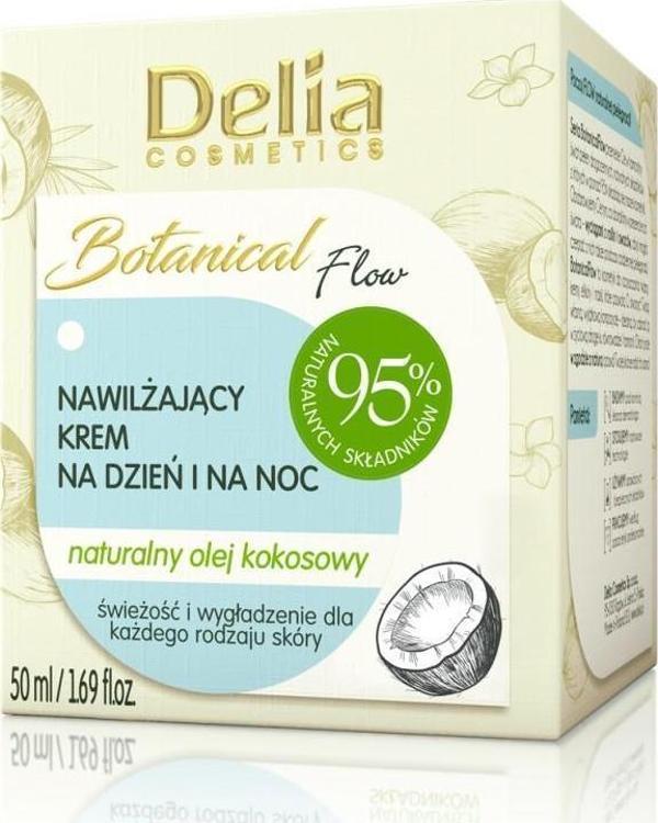 Delia Batanical Moisturising %95 Organik Gündüz ve Gece Yüz Kremi 50 ml - Image 1
