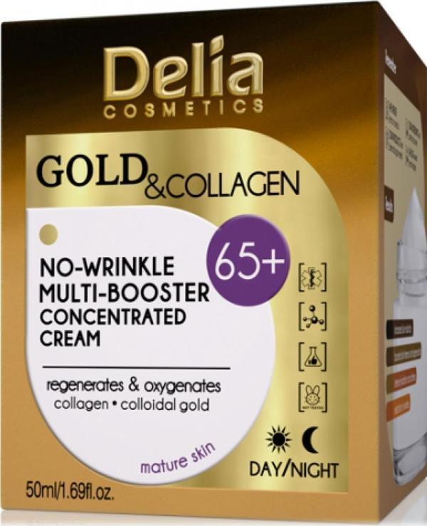 Delia Gold Collagen 65+ No-Wirinkle Kırışık Giderici Gündüz-Gece Kremi - Image 1