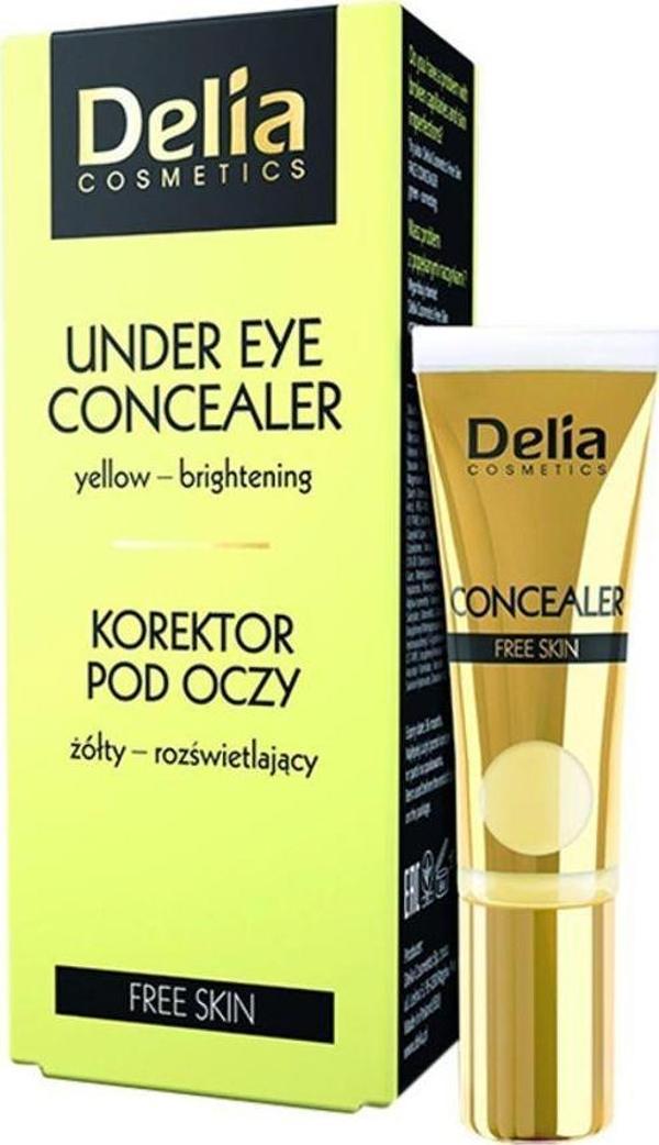 Delia Under Eye Concealer 10ml Aydınlık Etkisi 02 Yellow - Image 1