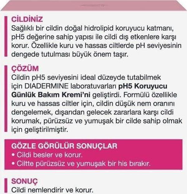 Diadermine Kuru Ve Hassas Ciltler İçin Nemlendirici Bakım Kremi 50 ml - Image 1