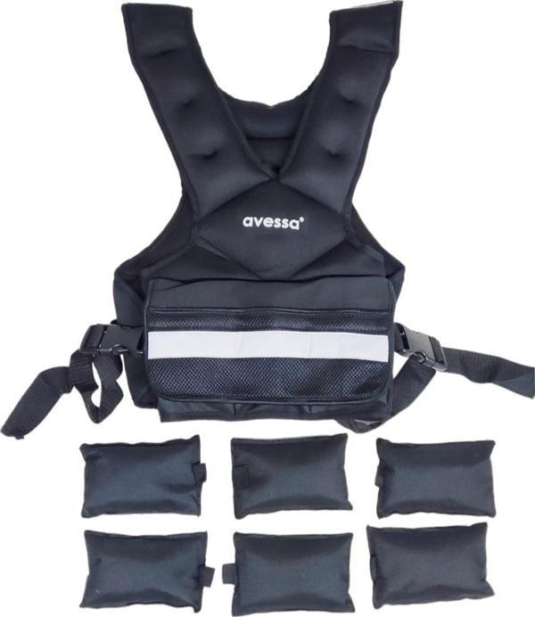 Avessa Wv-10kg Ağırlık Yeleği Siyah - Image 1