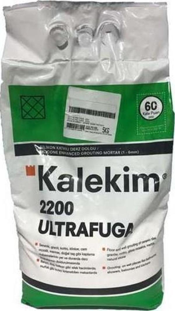 Kalekim 2241 Ultra Fuga Uludağ Gri 5 Kg - Image 1
