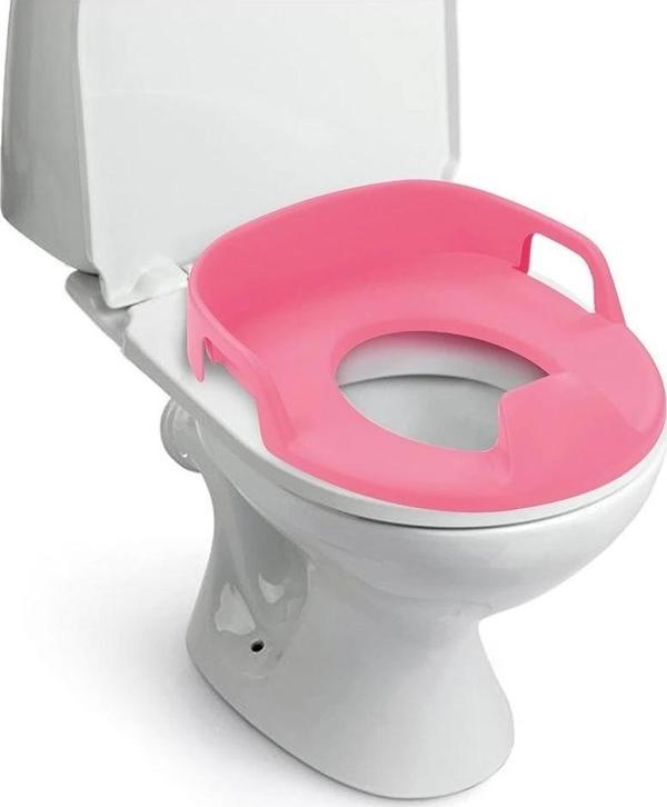 7173 Lazımlık Adaptor Basamak 3IN1  Pembe -Dolu - Image 1