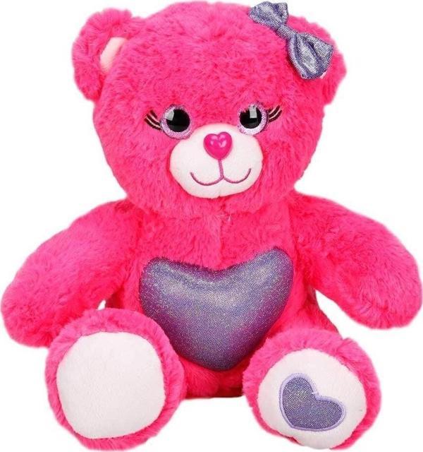 1512 Renkli Peluş Ayı 26 cm -Sunman - Image 1