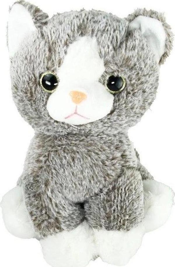 PB31184-22 Peluş Oturan Kedi 23 cm -Vardem - Image 1
