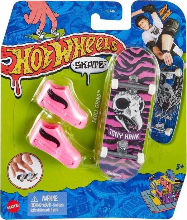 HGT46 Hot Wheels Skate Parmak Kaykay ve Ayakkabı Paketleri - Image 1