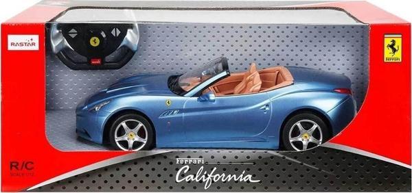 47200 1:12 Ferrari California Uzaktan Kumandalı Işıklı Araba - Image 1