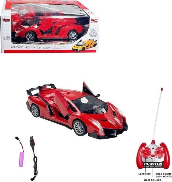Vardem Oyuncak RG-1383-9A-11A Kumandalı Wild Sport Araba 1:18 - Image 1