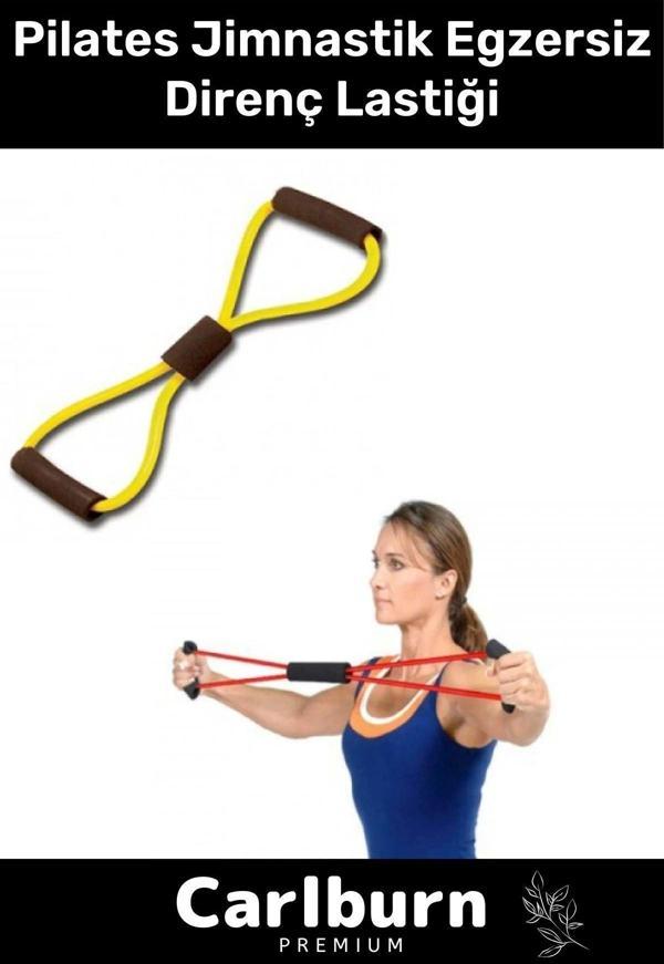 Özel Üretim Kas Açma Germe Güçlenme Spor Pilates Jimnastik Egzersiz Direnç Lastiği - Image 1