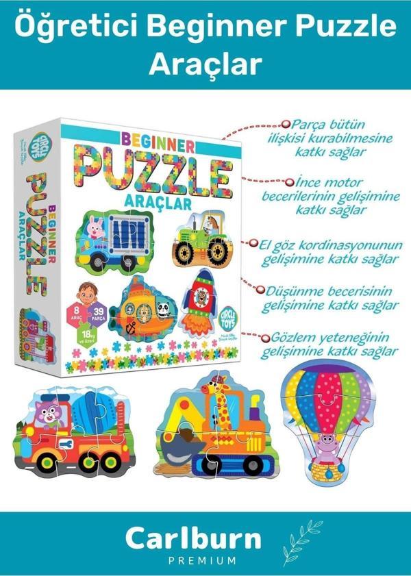 Özel Üretim Zeka Geliştirici Eğitici Çocuk El Göz Koordinasyonu Beginner Puzzle Araçlar - Image 1