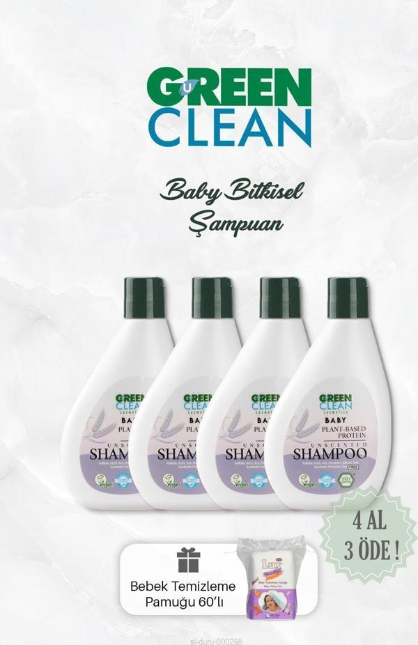 Green Clean Bitkisel Bebek Şampuanı 275 ml - Image 1